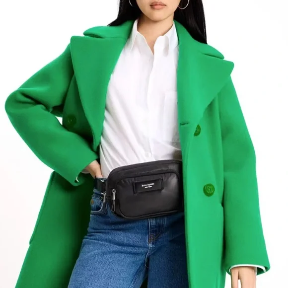 Kate Spade New York Puffed Belt Bag Black - Picture 2 of 9